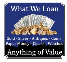 Loaning Money For Gold Silver Coins Watches Antiques Collectables Pawn Shop Portland Maine