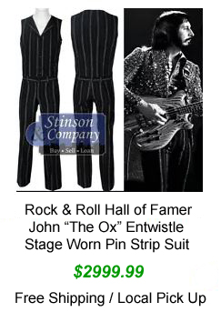 John Entwistle Stag wore outfit